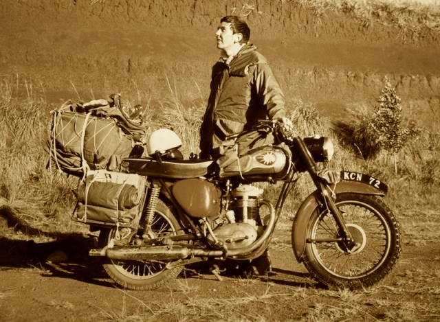 The BSA with full load. 
