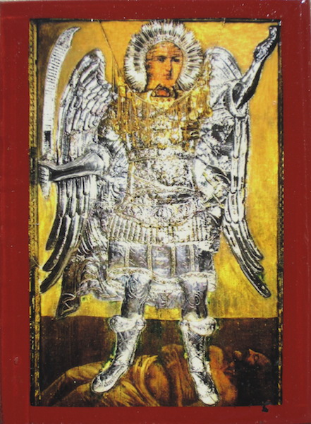 Archangel Michael of Panormitis of the island of Symi Greece. Symi Island is just off the Turkish coast.